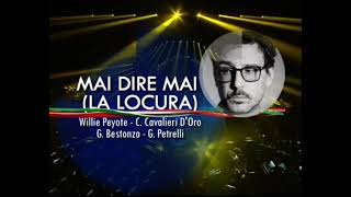 Willie Peyote  Mai dire mai La locura audio live at Sanremo 2021 [upl. by Sosna]