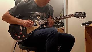 Avenged Sevenfold  Warmness on the soul solo Guitar cover [upl. by Curt813]