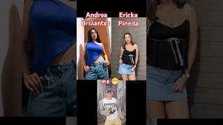 Rosa Que Linda Eres dance trend Part 5  Andrea Brillantes vs Ericka Pineda ytfeedshorts shorts [upl. by Ahsekram748]