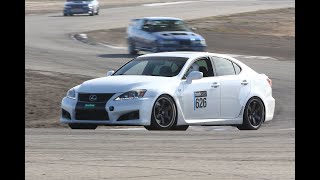 Buttonwillow CW13 Lexus ISF 21196 Speedventures [upl. by Sallyann428]