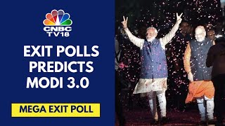 Exit Poll Predicts NDA To Win In 300 Seats INDIA 125140 Seats In 2024 Lok Sabha Elections [upl. by Arerrac907]