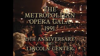 The Metropolitan Opera Gala 1991 Part1 [upl. by Orelle]