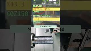 How to Use the ST52YT CNC Lathe for Multi Start Threading cnc machine automobile [upl. by Aizti]