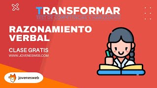 Clase 2 Prueba Transformar  Razonamiento Verbal  Segundo semestre 2022 [upl. by Aliakam]