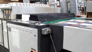 Sakurai UV spot coating line [upl. by Dimitris]