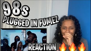 NYC GIRL REACTS 98s Stally x Mazza X Billy Billions x DA  Plugged In WFumez The Engineer [upl. by Jehias473]