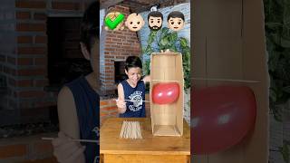 Quem será que vai estourar o balão😱 shorts challenge [upl. by Nirag]