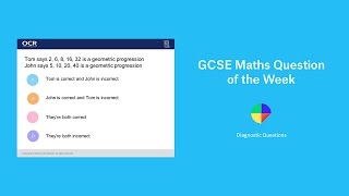 Geometric Sequences GCSE Maths Question of the Week [upl. by Fechter486]