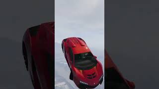 GTA 5  ReD Car FlYinG [upl. by Studner]