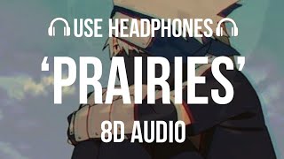 BoyWithUke  Prairies 8D AUDIO [upl. by Catina]