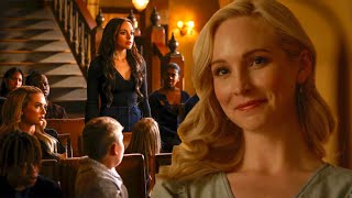 Legacies 4x20 Caroline surprises Lizzie [upl. by Araiet]