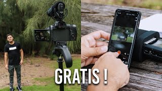 Como CONECTAR un CELULAR a tu CAMARA CANON GRATIS [upl. by Lenaj975]