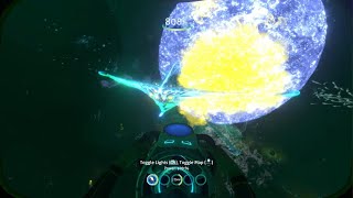 Subnautica gas pod vs ghost leviathan read description [upl. by Lledyr]