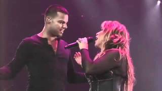 Ednita Nazario Feat Ricky Martin Quimica Ideal Live Real Tour 2008 [upl. by Summers]