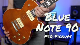 Bare Knuckle Pickups Blue Note P90 demonstration by Micky McCrystal [upl. by Jacquetta490]