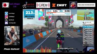 ZWIFT  RACE  CLUB LADDER 4465  TampS vs HERD E  THE MUCKLE YIN  03092024 [upl. by Voltmer]