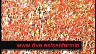 Encierros San Fermín 2011 ¡Síguelos en RTVE [upl. by Annaira]