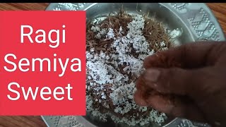 Ragi Semiya Sweet in TamilEasy Breakfast Sweet Recipe [upl. by Ahsaercal216]