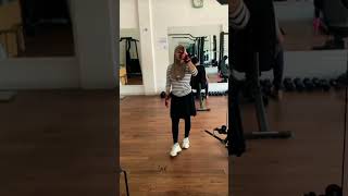 Fitness Biar Body Makin Berisi 🤭 hijabkeren masukberanda music outfit shortsyoutube [upl. by Nagey82]