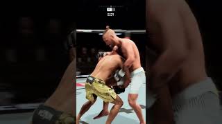 Jose Aldo Knocks Out Conor McGregor ufc5 ufc5gameplay [upl. by Eemyaj]