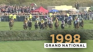 EARTH SUMMIT GIVES HIS ALL TO WIN 1998 GRAND NATIONAL AT AINTREE [upl. by Katushka]