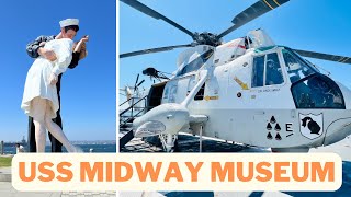 USS Midway Museum  Flight Deck  San Diego California [upl. by Carney670]