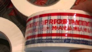 PRIORITY MAIL SHIPPING TAPE  FREE FROM USPS  PERFECT FOR ALL ONLINE SHIPPING NEEDS [upl. by Lundquist]