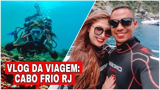 VLOG MERGULHO EM CABO FRIO ARRAIAL DO CABO TOUR PELO HOTEL NOVA ONDA E MAIS [upl. by Wernher]