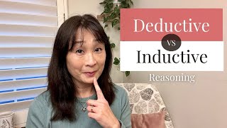 Difference between Deductive and Inductive Reasoning [upl. by Ydnolem]