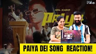 Asal Kolaar  Paiya Dei Music video Reaction  Dinesu  Think Indie [upl. by Liane810]