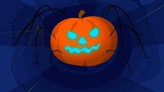 scary incy wincy  halloween song  nursery rhymes  kids songs  scary pumpkin [upl. by Axe]