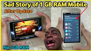 Sad Story of 1 GB RAM 😢😢 After FreeFire Update  Rip 1 GB and 2 GB  Garena FreeFire  shorts [upl. by Nayk]