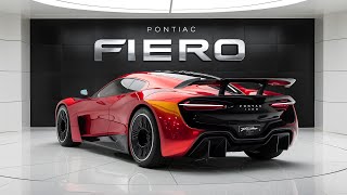 2025 Pontiac Fiero A Revived Classic  Sports Car Review [upl. by Anairam]