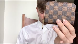 Louis Vuitton Zippy Coin Purse Damier Ebene [upl. by Drofla202]