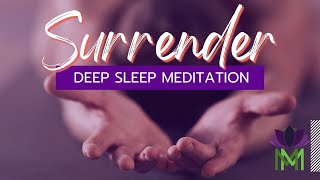 Surrender A Deep Sleep Meditation of Letting Go and Embracing the Present Moment  Mindful Movement [upl. by Alyakam]