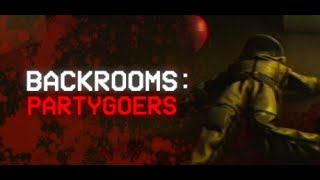 The 8 Crates  Backrooms Partygoers  Full PC Gameplay Ending  October Frights [upl. by Suidualc]