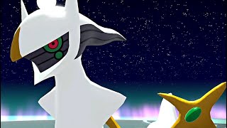 Pokémon Legends Arceus  Final Boss Arceus Battle HQ [upl. by Silverts589]