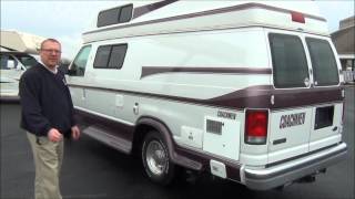 Used Class B Van Camper Motorhome Coachmen 195RK Mount Comfort RV [upl. by Shawn]