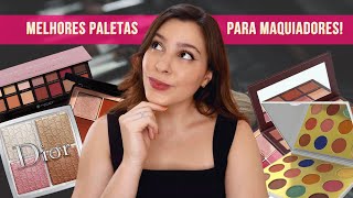 PALETAS FAVORITAS PARA USO PROFISSIONAL SUGESTÕES NACIONAIS E IMPORTADAS PARA OLHOS E PELE [upl. by Fabyola]