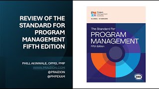 Program Management Standard 5th Edition Principles [upl. by Henrieta267]