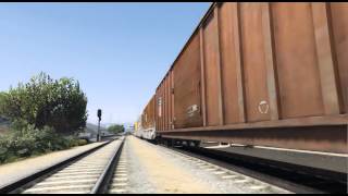 GTA 5  New train sounds [upl. by Roseline]