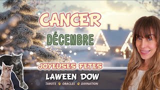 CANCER DÉCEMBRE 2024  Vous changez les règles du jeu et vous offrez ce nouveau bonheur  HOROSCOPE [upl. by Soilisav123]