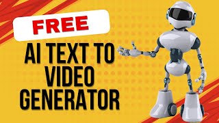 FREE AI Text To Video Generator 2024  How To Make AI Video [upl. by Eskil]