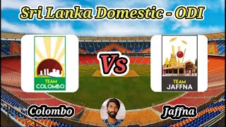 Colombo vs Jaffna  Final  National Super League Limited Over Tournament 2024 [upl. by Richter]