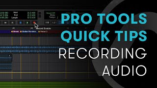 How To Record In Pro Tools For BEGINNERS [upl. by Hnacogn]