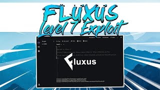 Roblox Free Executor Script Fluxus Mac OSWindows  Roblox Exploit No Key Level 7 Exploit 2023 [upl. by Hgielac]