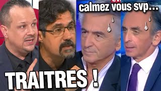 Mehdi Ghezzar et Gamal Abina démonte BHL Zemmour Knafo et CNEWS [upl. by Hayikat290]