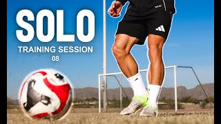 SOLO SOCCER TRAINING SESSION 008 [upl. by Anselmi]