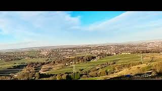 The view to AlertonThornton from Queensbury in West Yorkshire [upl. by Lavelle]