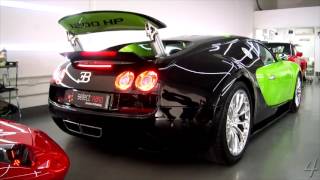 Verde Ithaca Veyron SuperSport  Startups  Select Nano [upl. by Lirba256]